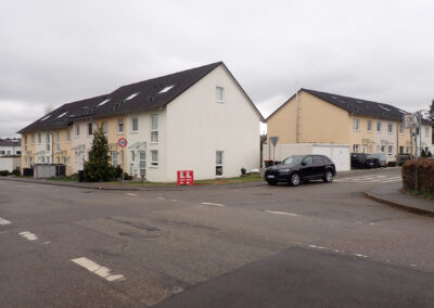 Ansicht Reihenhaus Perouse