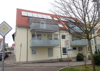 Ansicht Mehrfamilienhaus Rutesheim